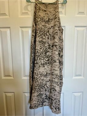 Lungo L’Arno 100% linen midi dress